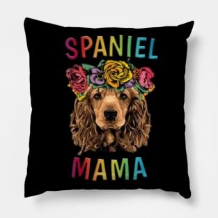 Spaniel flower Pillow