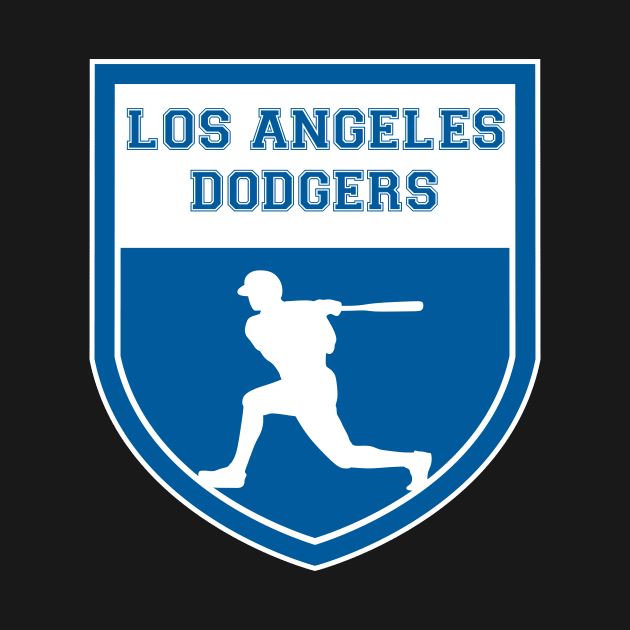 Los Angeles Dodgers Fans - MLB T-Shirt by info@dopositive.co.uk