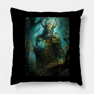 guardian of the forest Pillow