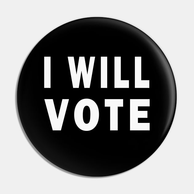 I Will Vote Presidential Election 2020 Pin by ExprezzDesigns