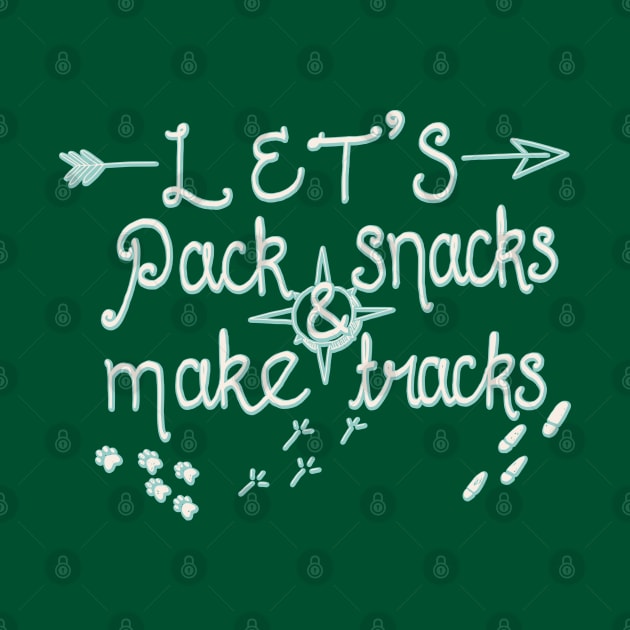 Pack snacks and make tracks! by ConnieCookiee