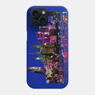 Philadelphia in graffiti Phone Case