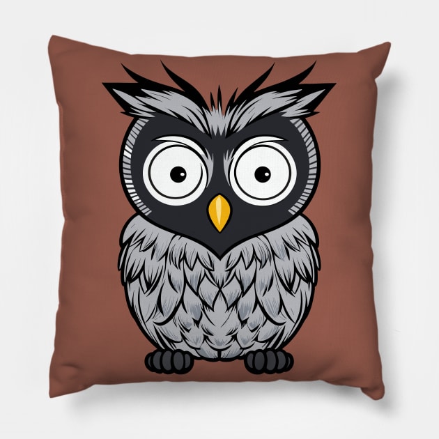 Kawai Mr. Owl 13 Pillow by Orange-C