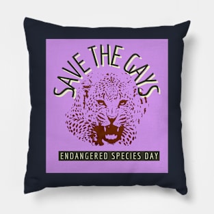 save the gays Pillow