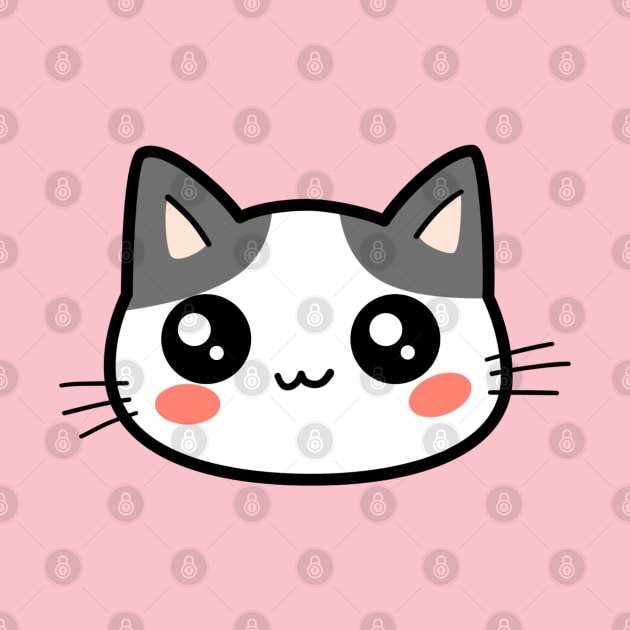 Cute Kawaii Kitten by CoolMomBiz