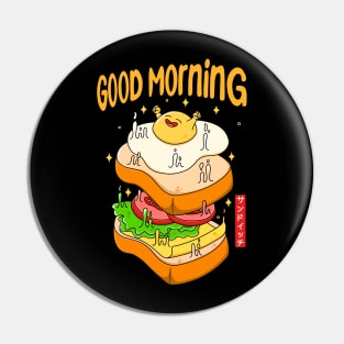 Good Morning Breakfast Pin