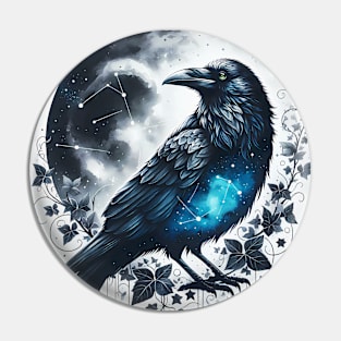 Moonlit Messenger Pin