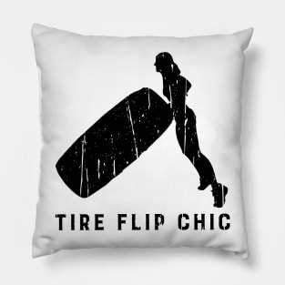 TIRE FLIP CHIC Pillow