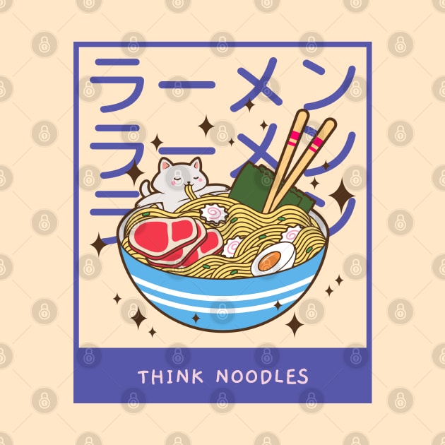 Think Noodles by ArtsyStone