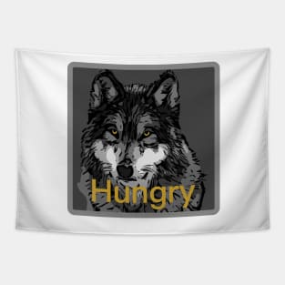 Hungry Wolf Tapestry