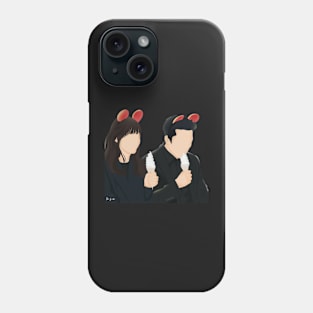 Black Kdrama Phone Case