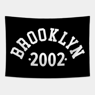 Brooklyn Chronicles: Celebrating Your Birth Year 2002 Tapestry