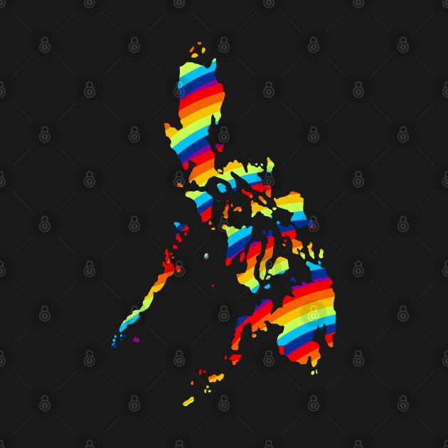 Philippines Map Logo Men Women Kids Filipino by Filipino