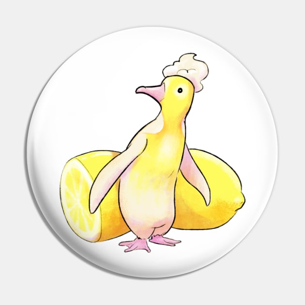 Lemon Meringue Penguin Pin by Kylah0h