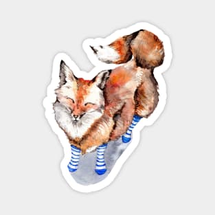 Fox in Socks Magnet