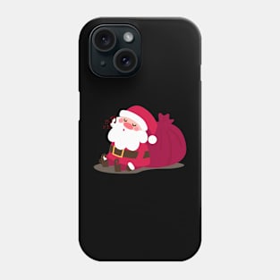 santa and sack gift Phone Case