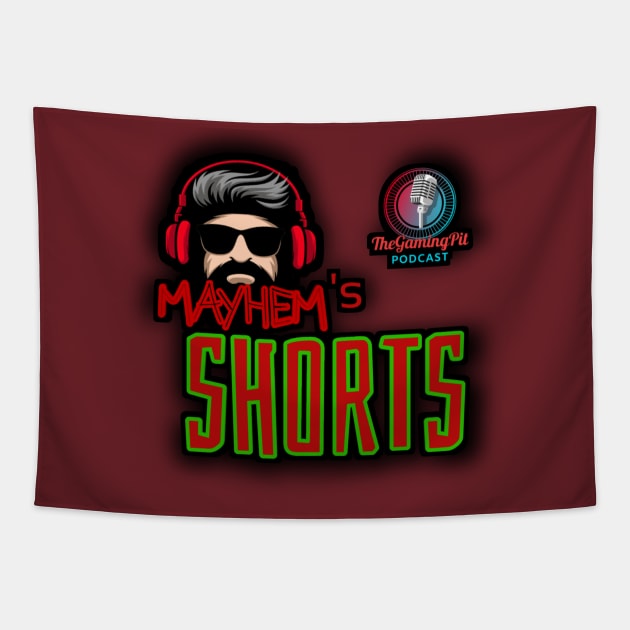 Mayhem Shorts Podcast Original Tapestry by Mayhem's Shorts Podcast