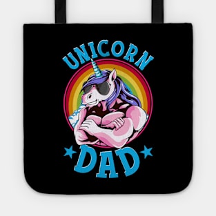 Unicorn Dad Proud Fathers of a Unicorn Princess Tote