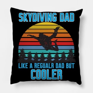 Funny Skydiving Dad Pillow