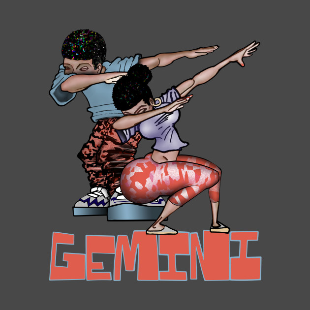 Front and Back Gemini BG by NochTec