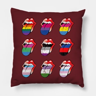 LGBTQ Flag Gay Pride Parade Hot Pillow