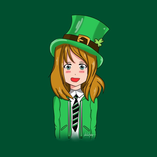 St. Patrick's anime by KDaisy.design