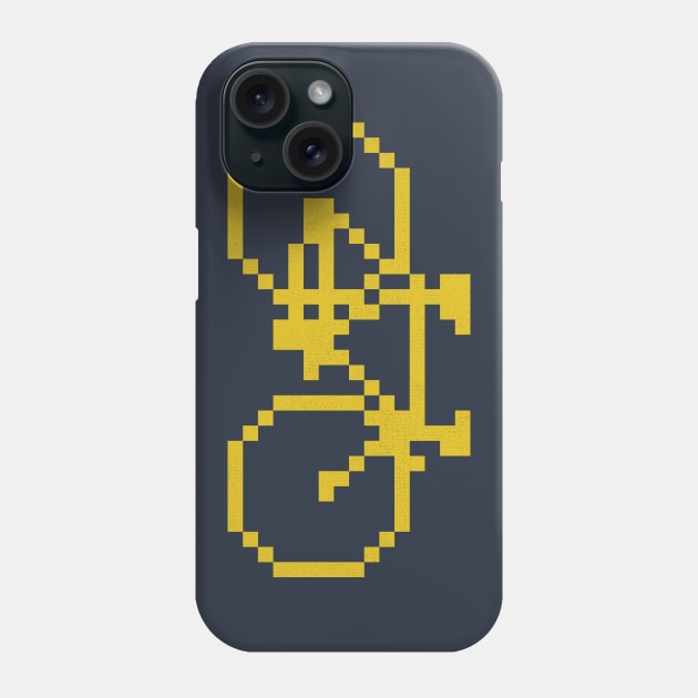 Pixel Bike Phone Case by Pufahl