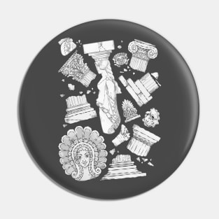 Greek Architectural Elements Pin