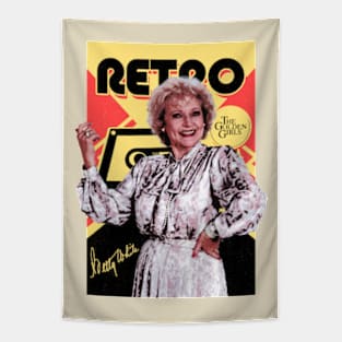 Retro Old Betty White The Golden Girls Tapestry