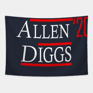 Josh Allen x Stefon Diggs 2020 New Bills Tapestry