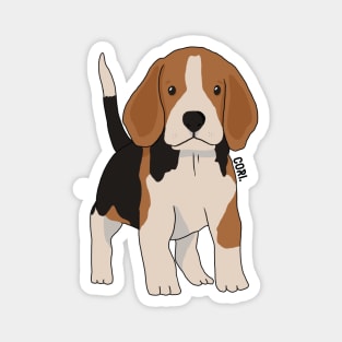 Cute beagle Magnet