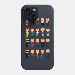 Complete Arnie Movie Icons - "Vector-Eds" Phone Case