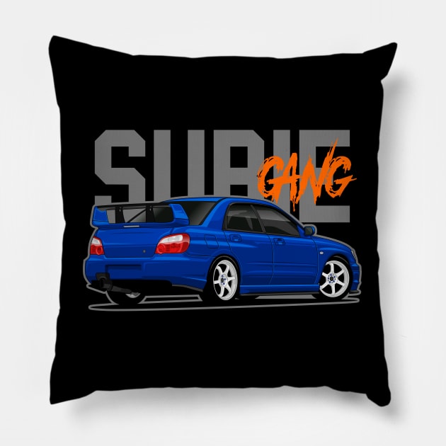 Subie Gang Pillow by squealtires