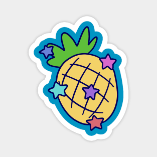 Star Pineapple Magnet