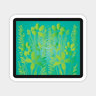 Wild Flowers Magnet