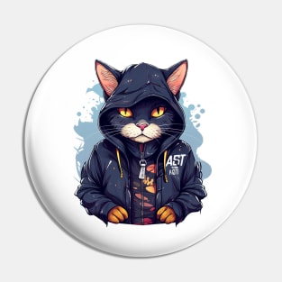 Chill Cat Pin