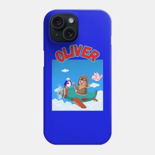 Oliver baby's name Phone Case