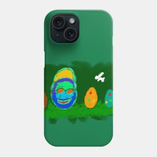 Abstract easter eggs Phone Case