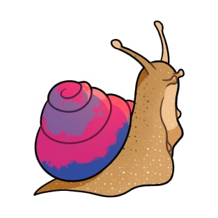 LGBT bisexual snail T-Shirt