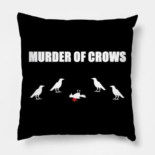 Murder of Crows Pillow