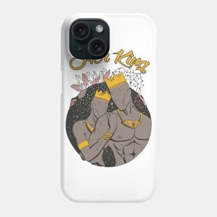 King and Queen Of The Stars - Treasure Brown Her King Phone Case