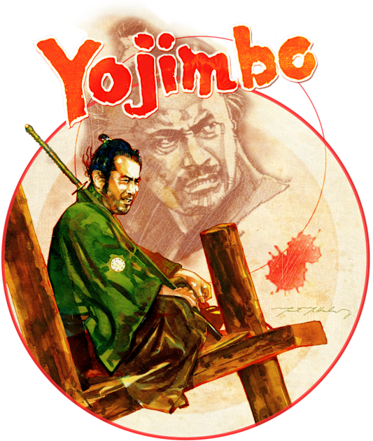 Yojimbo Kids T-Shirt by McHaleyArt