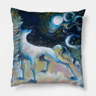 Surrealism-On A Walk Pillow