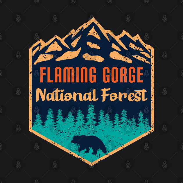 Flaming Gorge national forest by Tonibhardwaj
