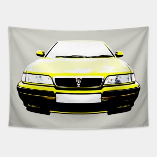 Rover 200 1990s British classic car bold Tapestry