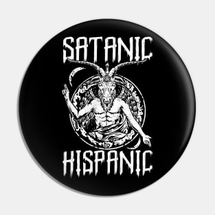 Satanic Hispanic - Baphomet Goat Head Gift Pin