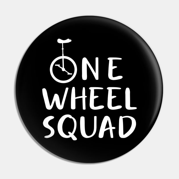 One Wheel Squad Pin by Mint Forest