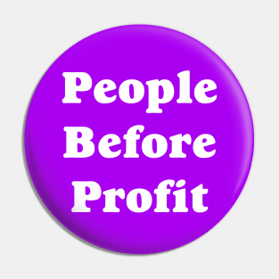 People Before Profit Pin