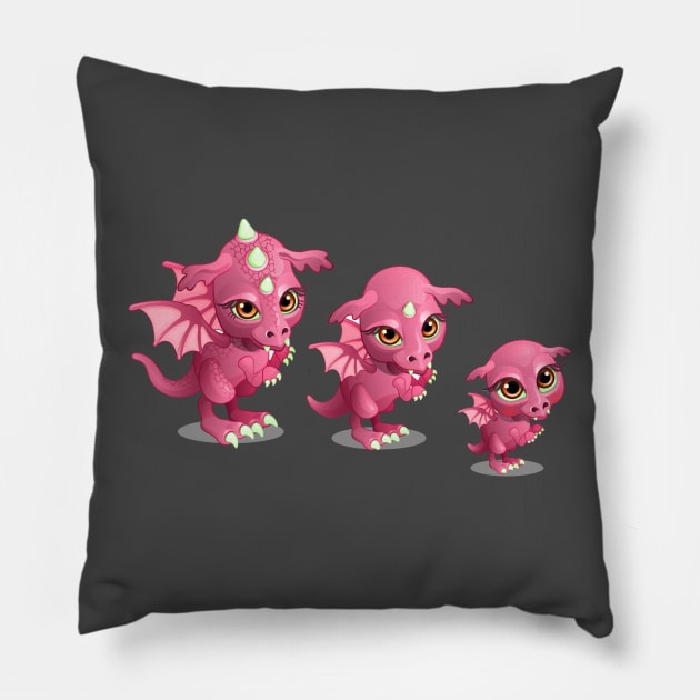 monsters Pillow by MARK ASHKENAZI