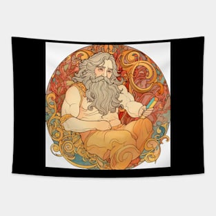 Hephaestus Greek deity Tapestry